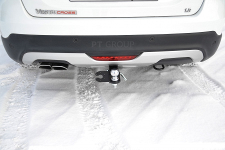Фаркоп LSC-17-991122.00 / 01411501 PT Group для Lada Vesta седан 2015-, Lada Vesta универсал, в т.ч. SW Cross 2017 - съемный квадрат от магазина ФаркопРос