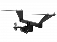 Быстросъемный Фаркоп S23.11E на Suzuki Xbee 4WD 2014-2022/ Сузуки Хбее 4ВД 2014-2022. БЕЗ выреза в бампере. Нагрузки: 75/750*. (БЕЗ электрики) от магазина ФаркопРос