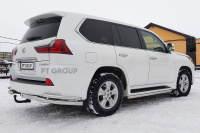 Фаркоп TLC-07-991424.00 PT Group с шаром типа AV с НЕРЖ накладкой TOYOTA LC 200 2007-/ LEXUS LX 2016-2021 от магазина ФаркопРос
