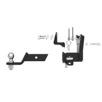Быстросъемный Фаркоп T23.03E на TANK 500 2023 -, Haval H5, H9 2024-/ Танк 500 2023-, Хавал Х5, Х9 2024-. БЕЗ выреза в бампере. Масса ТСУ - 7 кг. Нагрузки: 75/750-2500*. (БЕЗ электрики) от магазина ФаркопРос