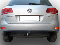 Фаркоп V124-A для Volkswagen TOUAREG (7LA,7P5) 2002-2018 \ AUDI Q7 (4LB) 2005-2015\ PORSCHE CAYENNE 2002 -2017, Лидер Плюс от магазина ФаркопРос