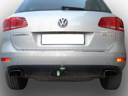 Фаркоп V124-A для Volkswagen TOUAREG (7LA,7P5) 2002-2018 \ AUDI Q7 (4LB) 2005-2015\ PORSCHE CAYENNE 2002 -2017, Лидер Плюс от магазина ФаркопРос