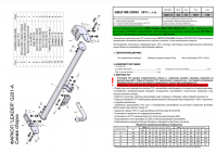 Фаркоп G201-A для GEELY MK-CROSS 2011-, Лидер Плюс от магазина ФаркопРос