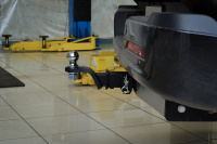 Фаркоп PT Group GWP-21-991124.00 съемный квадрат, с НЕРЖ накладкой для Great Wall Poer 2021- от магазина ФаркопРос