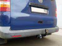 Фаркоп VW 29 для Volkswagen Transporter T5 фургон 2003-2015, Volkswagen Multivan T5 2003-2015, Volkswagen Caravelle T5 2003-2015, кроме авто с парктроником., Автос, нагрузка 2000/100 кг. БЕЗ подрезки бампера от магазина ФаркопРос