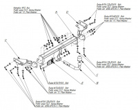 Фаркоп K.062 для Kia Sportage дорестайл 2015-2018,Hyundai Tucson дорестайл 2015-2018, шар A, Imiola от магазина ФаркопРос