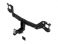 Быстросъемный Фаркоп A23.01E на Audi Q7 2015-2023, Q8 2018-2023 Volkswagen Touareg 2018-2023/ Ауди Ку7 2015-2023, Ку8 2018-2023 Фольксваген Туарег 2018-2023. Невидимый вырез в бампере. Масса ТСУ - 9 кг. Нагрузки: 140/750-3500*. (БЕЗ электрики) от магазина ФаркопРос