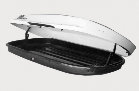 Багажный бокс на крышу Carl Steelman FANTOM 1830*830*370 темно-серый "карбон" с двухсторонним открытием(об.395л) от магазина ФаркопРос