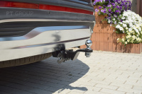 Фаркоп HSF-21-991122.00 PT Group, съемный квадрат, HYUNDAI Santa Fe 2021-/ KIA Sorento 2021- от магазина ФаркопРос