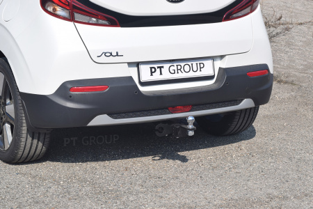 Фаркоп KSL-19-991122.00 PT Group для KIA Soul с 2019 г. - съемный квадрат от магазина ФаркопРос