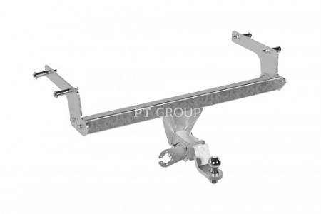 Быстросъемный фаркоп (ГОРЯЧ. Оцинк.) под квадрат для RENAULT Duster 2012- /Kaptur 2016-/ NISSAN Terrano 2014-, БЕЗ подрезки бампера от магазина ФаркопРос