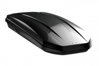 Багажный бокс на крышу LUX MAJOR 2170*860*320 черный глянцевый с двухсторонним открытием (об.460л) от магазина ФаркопРос