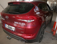 Фаркоп H095A для Hyundai Tucson 2015-2018, Kia Sportage 4 2015-2018, шар A, Galia от магазина ФаркопРос