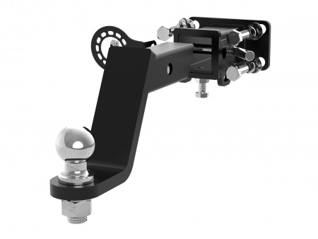 Быстросъемный Фаркоп T23.11E на  TANK 300 2022 -, 400 2023-, Haval H9 рест. с лючком 2024-/ Танк 300 2022 -, 400 2023-, Хавал Х9 рест. с лючком 2024-. БЕЗ выреза в бампере. Масса ТСУ - 7 кг. Нагрузки: 75/750-2500*. (БЕЗ электрики) от магазина ФаркопРос