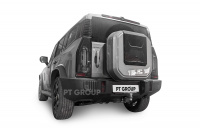 Фаркоп JTT-23-991122.00 для Jetour T2 2023- съемный квадрат. Тип шара: E. Нагрузка 1000/50 кг. Без подрезки бампера от магазина ФаркопРос