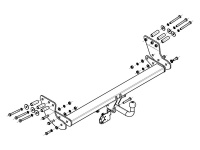 Фаркоп VL 01 для VOLVO XC 90  2003-2013, Автос, нагрузка 1500/75 кг. С подрезкой бампера от магазина ФаркопРос