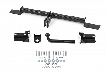 Фаркоп BERG для Hyundai Solaris 2011-2017/ Kia Rio 2011-2017. Тип шара: A. Нагрузки: 1200/75 кг. Вес: 16 кг. Небольшой вырез в бампере. Артикул - (F.2313.001) от магазина ФаркопРос