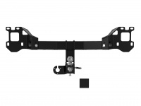 Быстросъемный Фаркоп A23.01E на Audi Q7 2015-2023, Q8 2018-2023 Volkswagen Touareg 2018-2023/ Ауди Ку7 2015-2023, Ку8 2018-2023 Фольксваген Туарег 2018-2023. Невидимый вырез в бампере. Масса ТСУ - 9 кг. Нагрузки: 140/750-3500*. (БЕЗ электрики) от магазина ФаркопРос