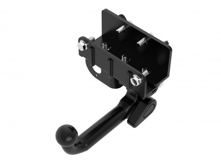 Быстросъемный Фаркоп T23.08AV на TOYOTA LC 300 2021- / Тойота Ланд Крузер 300 2021-. БЕЗ выреза в бампере. Масса ТСУ - 10 кг. Нагрузки: 75/750-3500*. (БЕЗ электрики) от магазина ФаркопРос