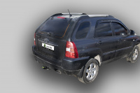 Фаркоп H204-A Hyundai Tucson (JM) 2004-2010 / KIA Sportage (JE) 2005-2010, шар A, Лидер Плюс от магазина ФаркопРос