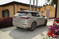 Фаркоп MOU-22-991122.00 PT Group Съемный квадрат, для MITSUBISHI OutLander 2022-. С типом шара - E от магазина ФаркопРос