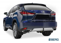 Фаркоп BERG для Lexus RX 200t, 300, 350 2015-. Тип шара: VM. Нагрузки: 2500/75 кг. Вес: 23 кг. БЕЗ выреза в бампере. Артикул - (F.3211.003) от магазина ФаркопРос