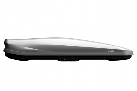 Багажный бокс на крышу LUX IRBIS 206 2060*750*360 серый металлик с двухсторонним открытием (об.470л) от магазина ФаркопРос