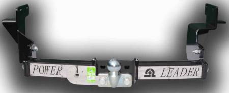 Фаркоп H224-F(N) для HYUNDAI SANTA FE 2012-2018, KIA SORENTO 4 2012-2018 (C НЕРЖ. ПЛАСТИНОЙ), Лидер Плюс