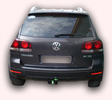 Фаркоп V124-A для Volkswagen TOUAREG (7LA,7P5) 2002-2018 \ AUDI Q7 (4LB) 2005-2015\ PORSCHE CAYENNE 2002 -2017, Лидер Плюс от магазина ФаркопРос
