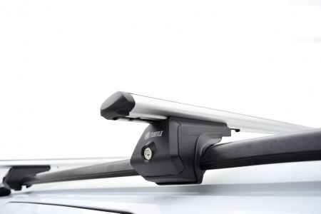 Комплект поперечин Turtle Rise 128 см серебристого цвета от магазина ФаркопРос