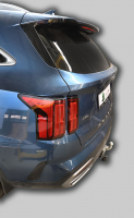 Фаркоп K132-F(N) для KIA SORENTO IV (MQ) 2020 - (C НЕРЖ. ПЛАСТИНОЙ), Лидер Плюс
