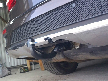 Оригинальный фаркоп 313503600001 для Mercedes GLA-Class x156 2014-2020, Mercedes CLA-Class C117 04/2013-2019, в т.ч. для CLA Shooting Brake X117 универсал 03/2015-2019 быстросъемное вертикальное крепление шара (на ключе), Westfalia от магазина ФаркопРос