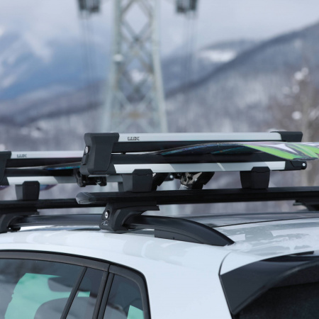 LUX ЭЛЬБРУС 500 Крепление для перевозки лыж и сноубордов (ширина раб. поверхности 50 см) от магазина ФаркопРос