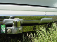 Фаркоп T113-F(N) для TOYOTA L.C. PRADO (J120/J150) (2002 - ...) / LEXUS GX (460/470) (.-2014) (C НЕРЖ ПЛАСТИНОЙ), шар F, Лидер Плюс от магазина ФаркопРос