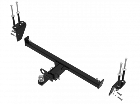 Быстросъемный Фаркоп T23.14E на Toyota Caldina 2WD/4WD 1992 - 2002, E 1992 - 1997 (SB,SW), Corona 1992 -1996, Avensis (SB,SW) 1997 - 2003 на некоторые модели требуется вырез. (БЕЗ электрики) от магазина ФаркопРос