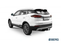Фаркоп BERG для Geely Atlas Pro 2021-2024. Тип шара: A. Нагрузки: 1500/75 кг. Вес: 16. БЕЗ выреза в бампере. Артикул - (F.1911.001) от магазина ФаркопРос