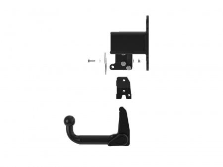 Фаркоп V23.01AV для VOYAH FREE 2021-2024/ Воях Фри 2021-2024. Тип шара - AV (вертикальный быстросъемный шар на ключе). Требуется вырез в бампере (имеется штатное место выреза). Масса фаркопа 17 кг. от магазина ФаркопРос