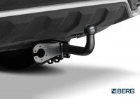 Фаркоп BERG для Geely Monjaro 2023-. Тип шара: A. Нагрузки: 1800/75 кг. Вес: 21,2. Необходим вырез в бампере.. Артикул - (F.1913.001) от магазина ФаркопРос