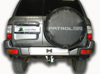 Фаркоп N123-A для NISSAN PATROL (Y61) (внедорожник) 1997-2010 г.в., Лидер Плюс от магазина ФаркопРос