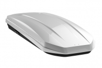 Багажный бокс на крышу LUX MAJOR 2170*860*320 белый глянцевый с двухсторонним открытием (об.460л) от магазина ФаркопРос