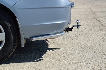 Фаркоп CHC-19-991122.00 PT Group для Chevrolet Cobalt 2011-2015 / Cobalt 2019 - / Ravon R4 2016-2020 - съемный квадрат от магазина ФаркопРос