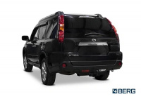 Фаркоп BERG для Nissan X-Trail 2007-2015. Тип шара: A. Нагрузки: 1500/75 кг Вес: 9,5 кг. БЕЗ выреза в бампере. Артикул - (F.4112.001) от магазина ФаркопРос