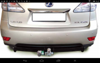 Фаркоп L103-F для LEXUS RX 270 / 350 / 450 (AL1) 2009-2016, Усиленный, Лидер Плюс от магазина ФаркопРос