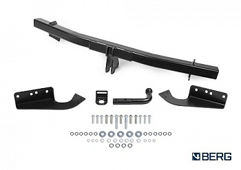 Фаркоп BERG для Toyota Rav4 2013-2019. Тип шара: A. Нагрузки: 1200/75 кг. Вес: 22 кг. Небольшой вырез в бампере. Артикул - (F.5711.001) от магазина ФаркопРос
