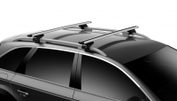 Комплект багажника Thule WingBar Evo NEW 118 Silver. Аллюминевые дуги WingBar Evo (711200), серебристые, 118 см. Опоры Thule EVO (710410) с замками. от магазина ФаркопРос