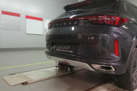 Быстросъемный фаркоп под квадрат для EXEED LX 2021- / CHERY Tiggo 7 Pro 2021- / CHERY Tiggo 7 Pro Max 2022- / Xcite X-Cross 7 2024-, БЕЗ подрезки бампера от магазина ФаркопРос