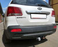 Фаркоп KI 17 для KIA Sorento  R 2009-10.2012, Автос, нагрузка 1250/75 кг. С подрезкой бампера от магазина ФаркопРос