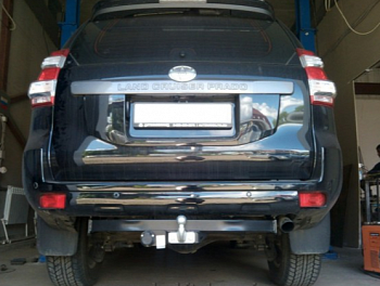 Фаркоп T.052 на Toyota Land Cruiser Prado 120 2003-2009, Toyota Land Cruiser Prado 150 2009-, Lexus GX 470 2003-2009, Lexus GX 460 2009-, 4Runner 2002-2009, шар F, Imiola от магазина ФаркопРос