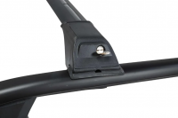 Багажник на рейлинги Turtle Tourmaline V1 цвет черный от магазина ФаркопРос