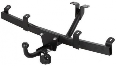 Фаркоп 1223-ANP Oris на Ниву (Chevrolet Niva 2123) 4x4 (штатные места) 2002/12-2020, Lada Niva 2020-2021, Lada Niva Travel 2021- без подрезки бампера. Тип шара: A. Нагрузки: 1500/75 кг, масса фаркопа 16,7 кг (без электрики в комплекте) от магазина ФаркопРос